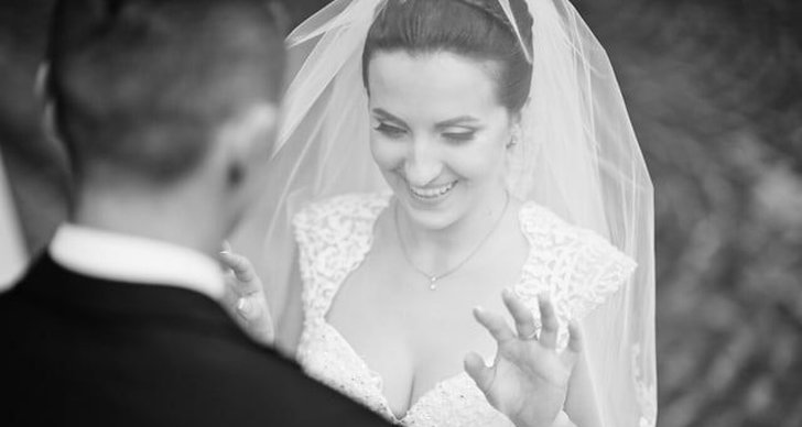 Bröllop, fotografer, trots, känner, igenom, Möte, fotografen, trivs, titta